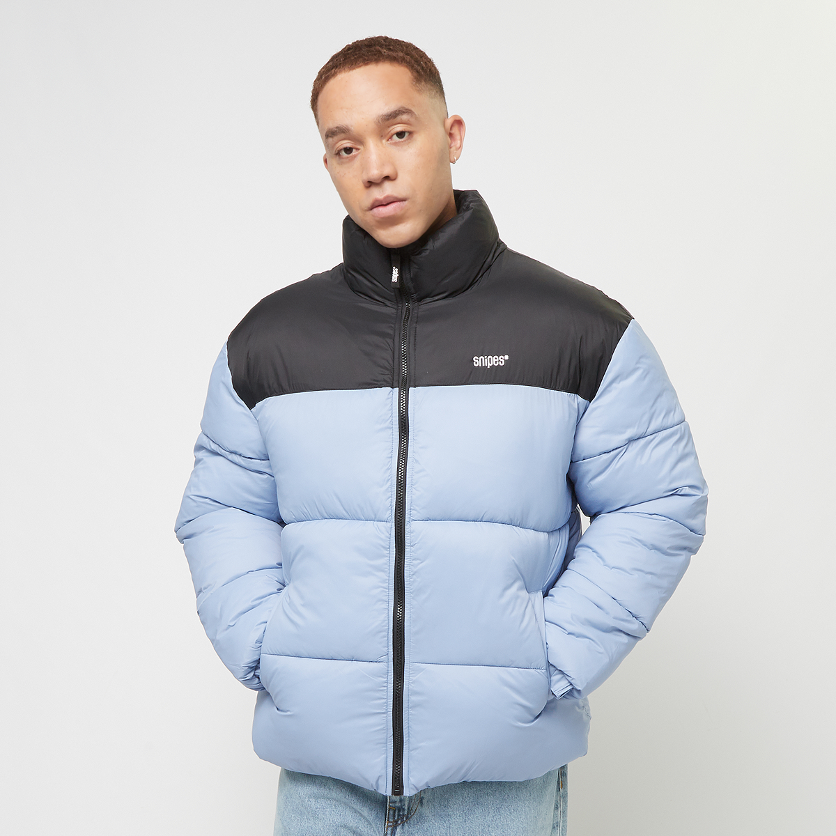 Weiße Jacke Snipes Winterjacke WeiÃƒÂŸ SNIPES Small Logo Essential