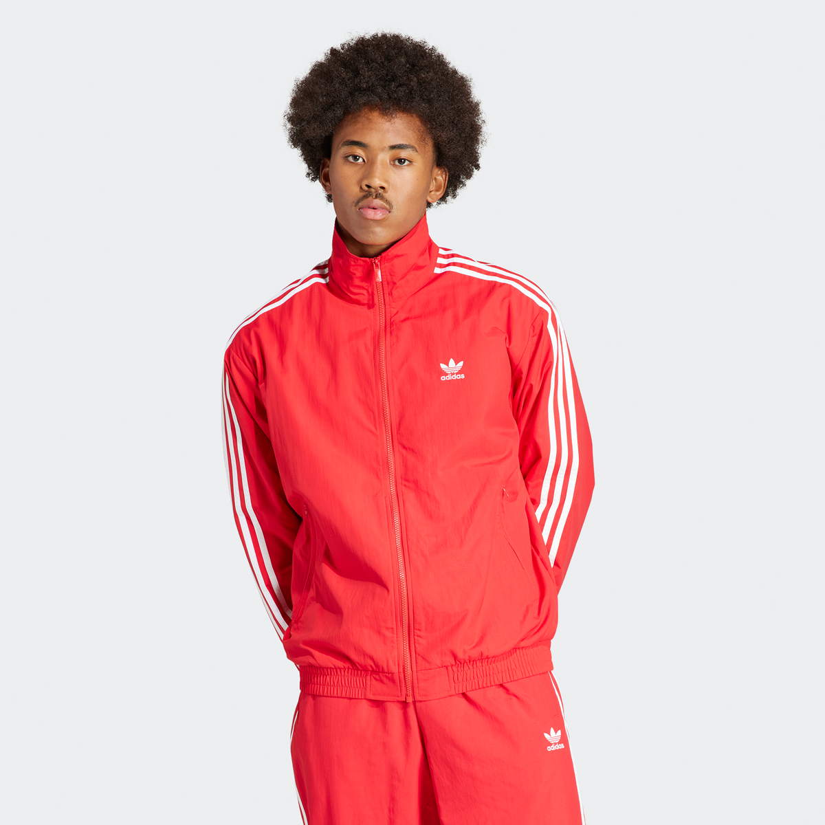 Adidas originals firebird red tracksuit top best sale