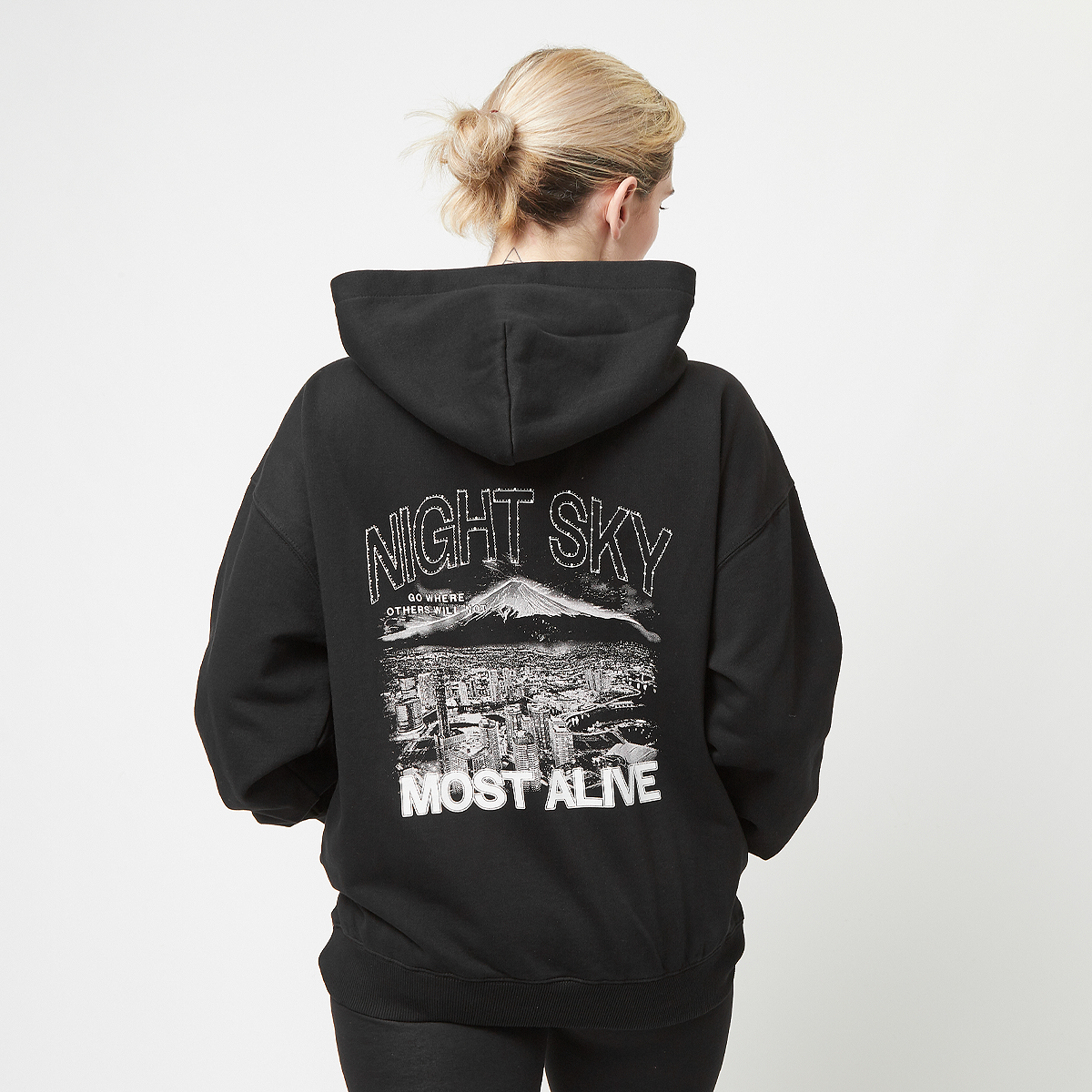 Pegador Pullover Mit Backprint Damen Pegador Sonia Oversized