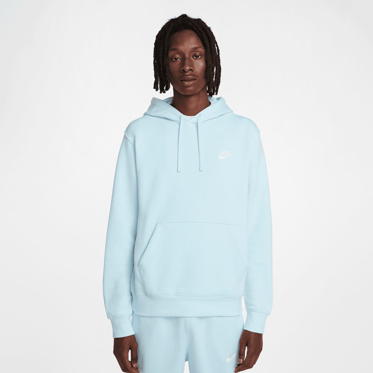 【J's】JSF x Manhattan Records Hoodie L Jordan Sportswear Club Fleece Hoodie blauw | BV2654-474 | SNIPES