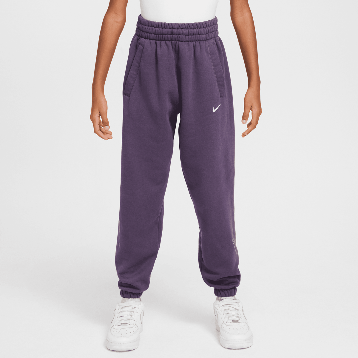 Nike Air Pants Nike Morado Sportswear Club Fleece Loose Pants