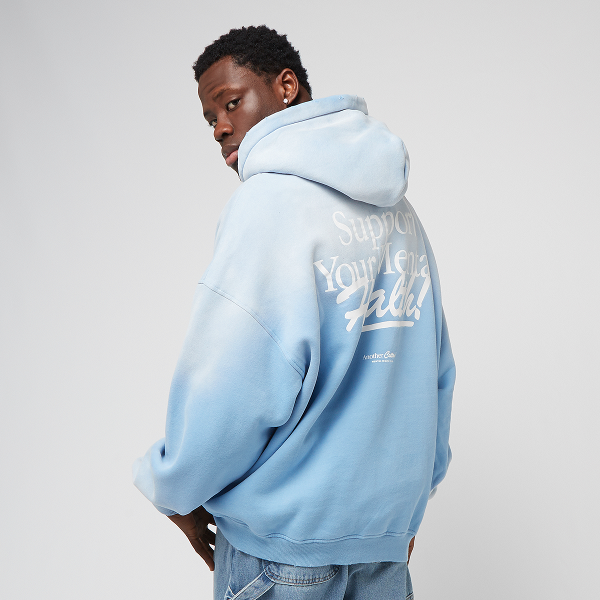 Another Cotton Lab Support Your Mental Health Oversized Hoodie