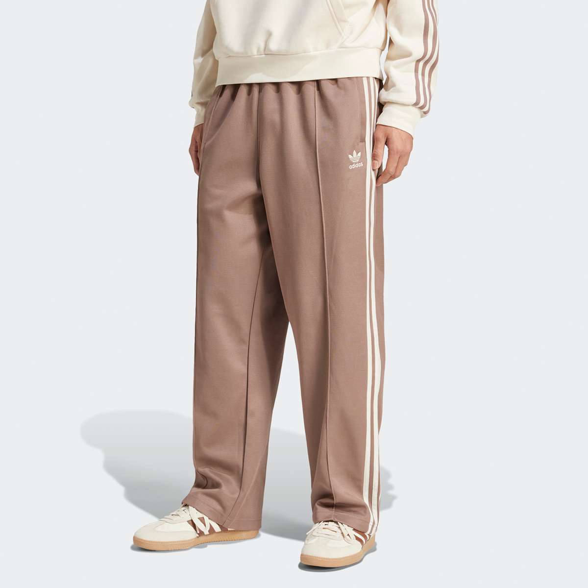 adidas Originals Pantaloni da allenamento baggy marrone (JP1067)
