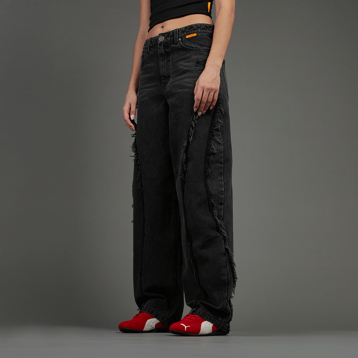 SNIPES S Cube Inside Out Baggy Denim grau (SIW251-005-1)