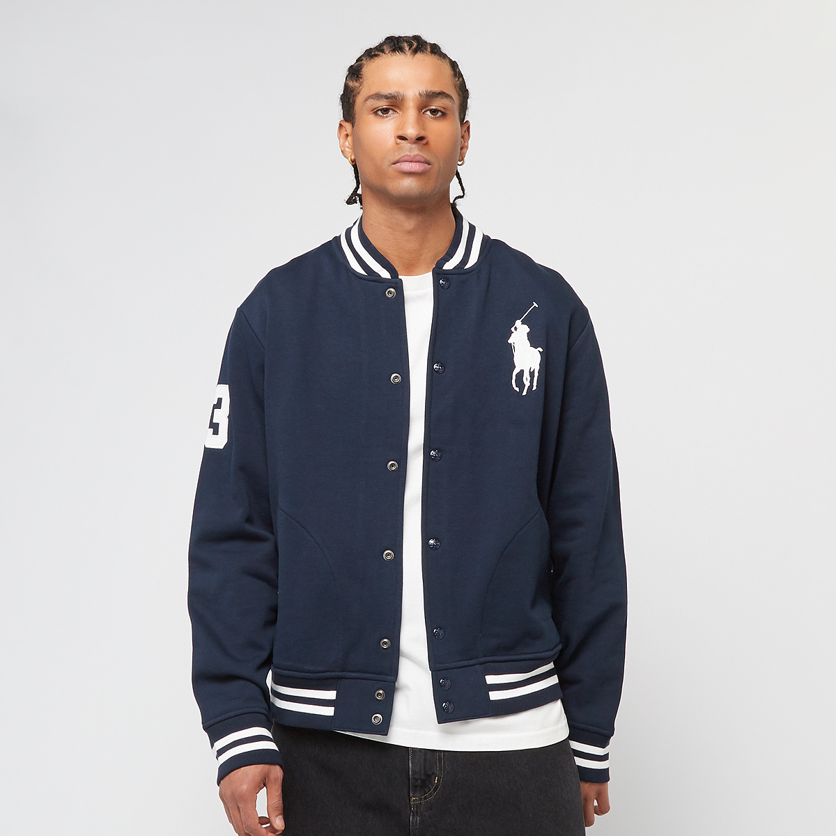 Polo Ralph Lauren Baseball Jacket niebieski (710964456002)