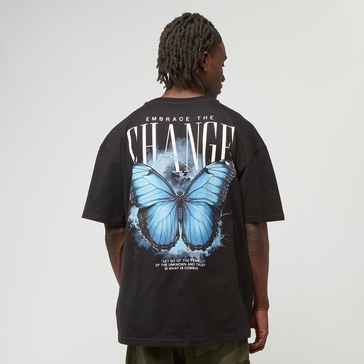 Upscale By Mister Tee DUSA PAINTING HEAVY OVERSIZE HOODY - Camiseta Básica - White/blanco