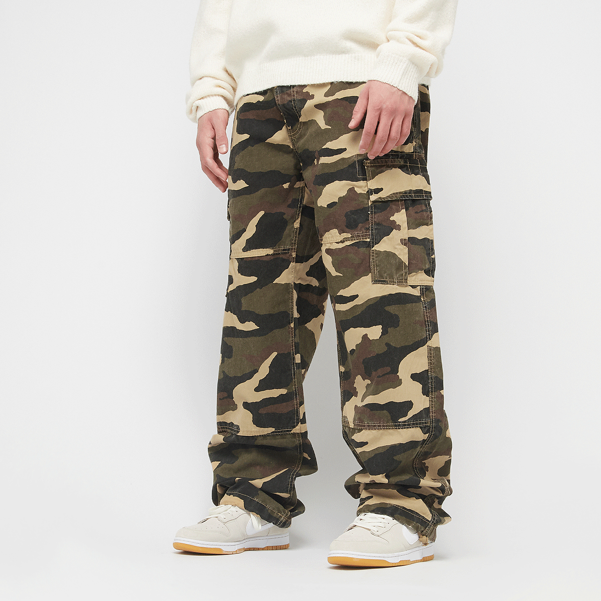 【HI FI FNK】Yie Camo Cargo Pants Decibel Camo Cargo Pants camo (DCM251-005-1)