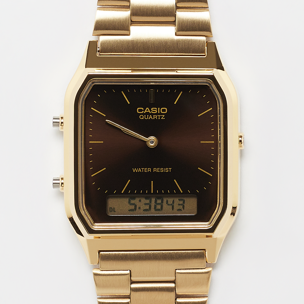 Aq 230ga Montre Casio Quartz CASIO AQ-230GA-5AMQYES Doré (AQ-230GA
