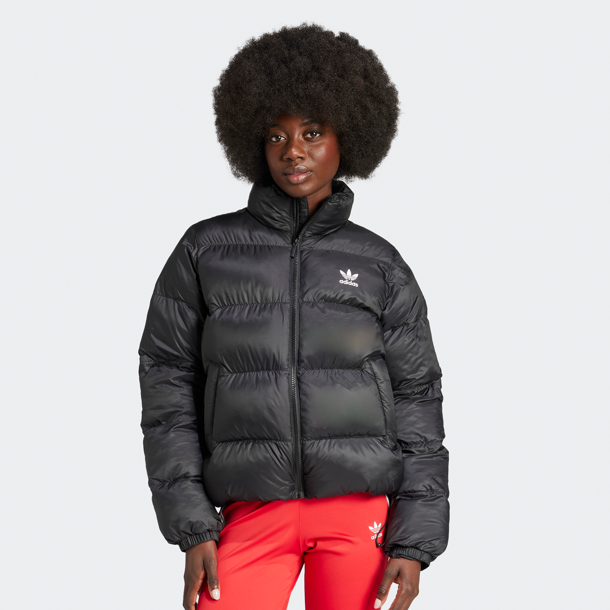 Adidas puffer jacket women's hotsell