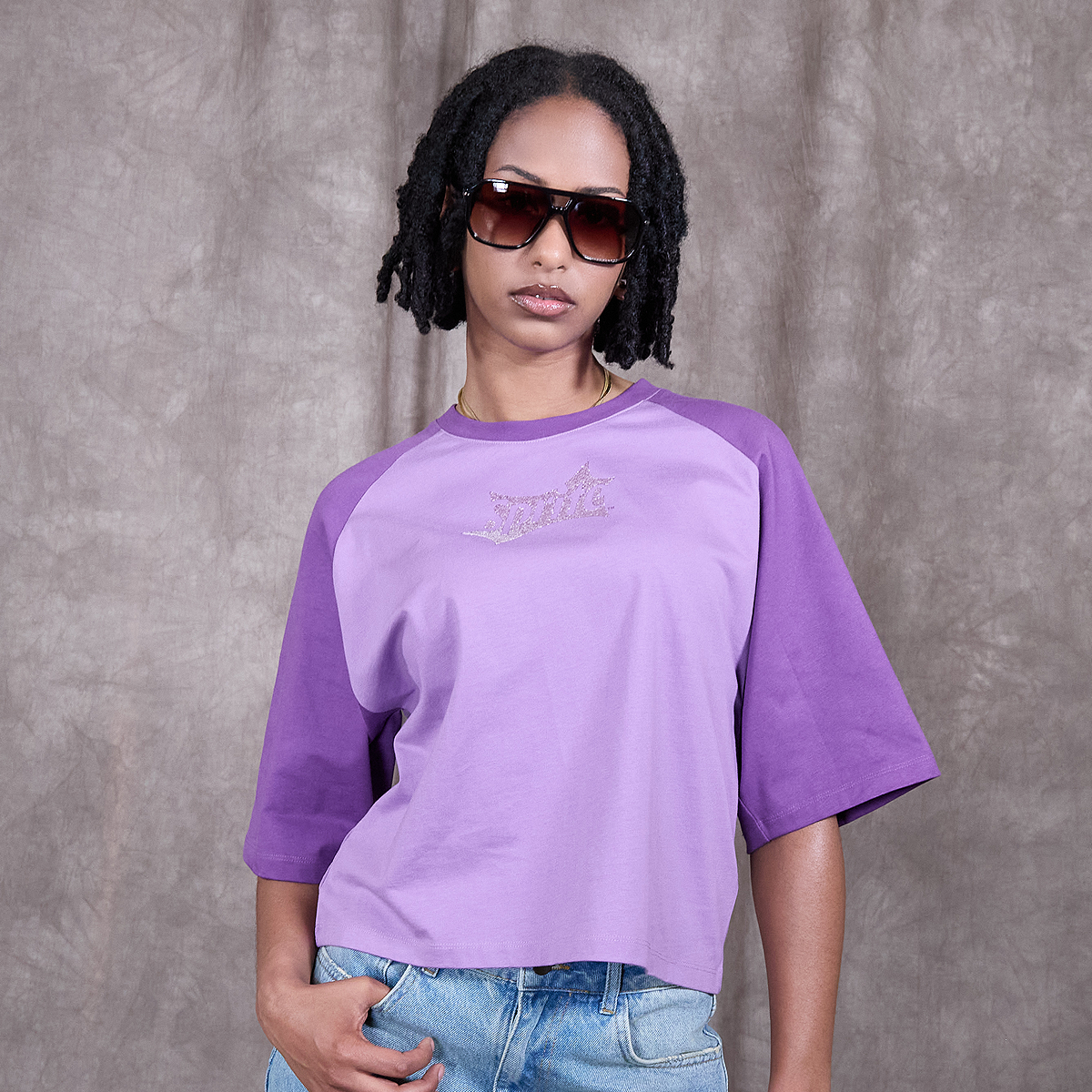 Sprite x SNIPES Spark Oversized Raglan T-Shirt roze | SFW253-003-1