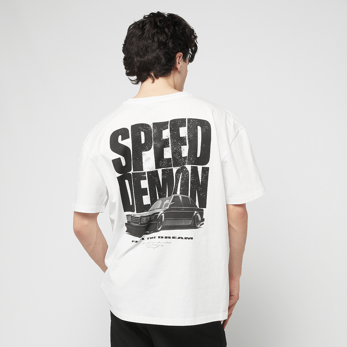 Mister Tee Speed Demon Oversize Tee biały | MT3852-00220 | SNIPES