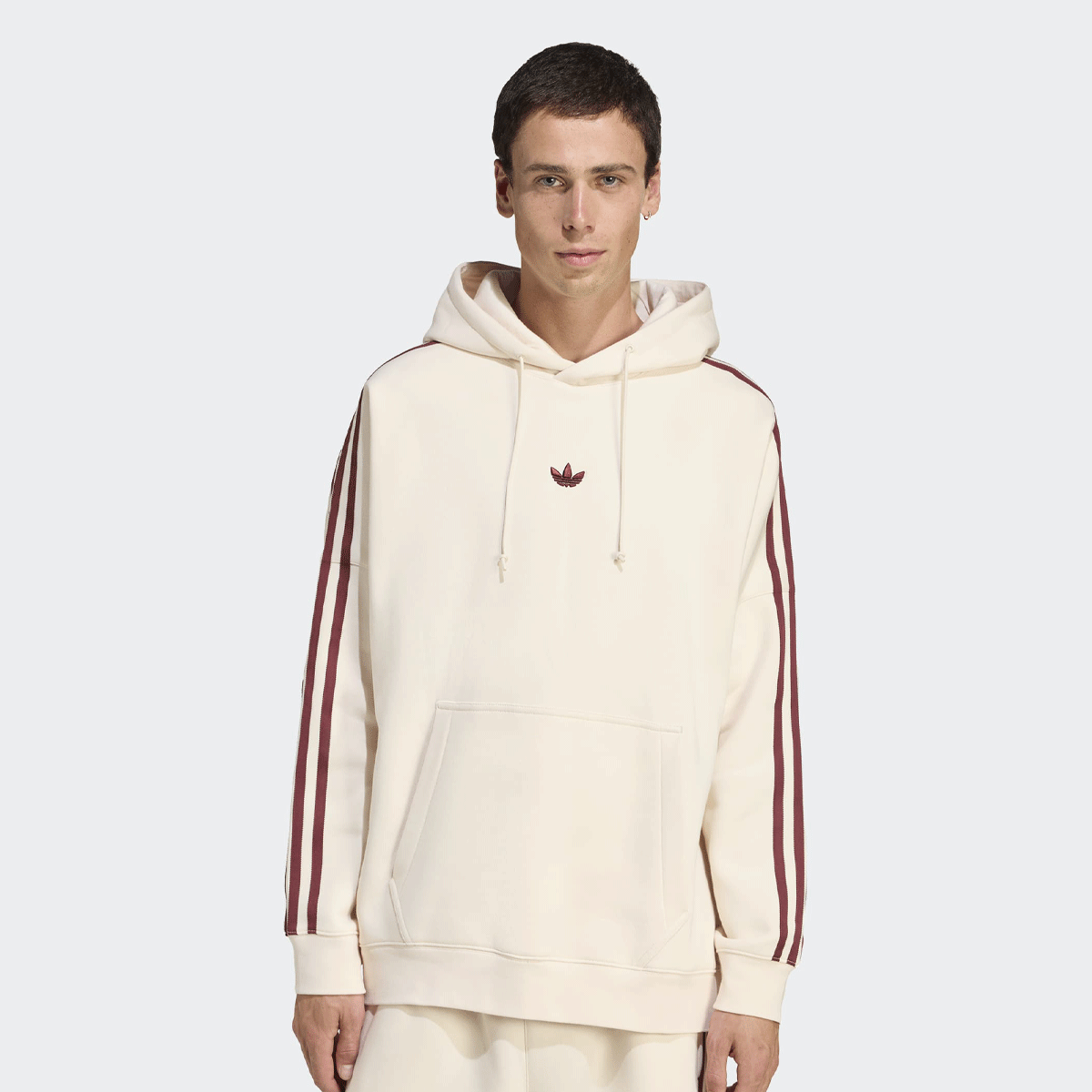 adidas Originals Graphic Fleece Loose Hoodie beż (KE0158)