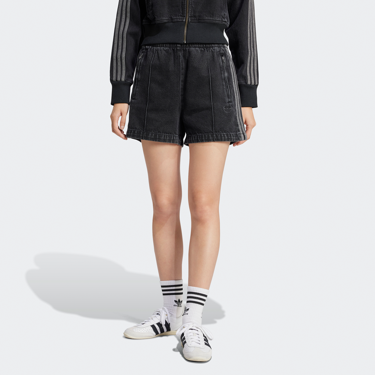 adidas Originals Firebird Shorts zwart (JD3107)