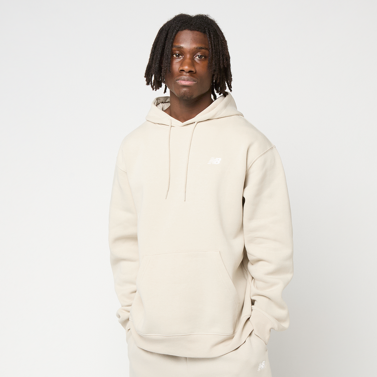 Sweat à capuche 100% coton - beige | Tunisie