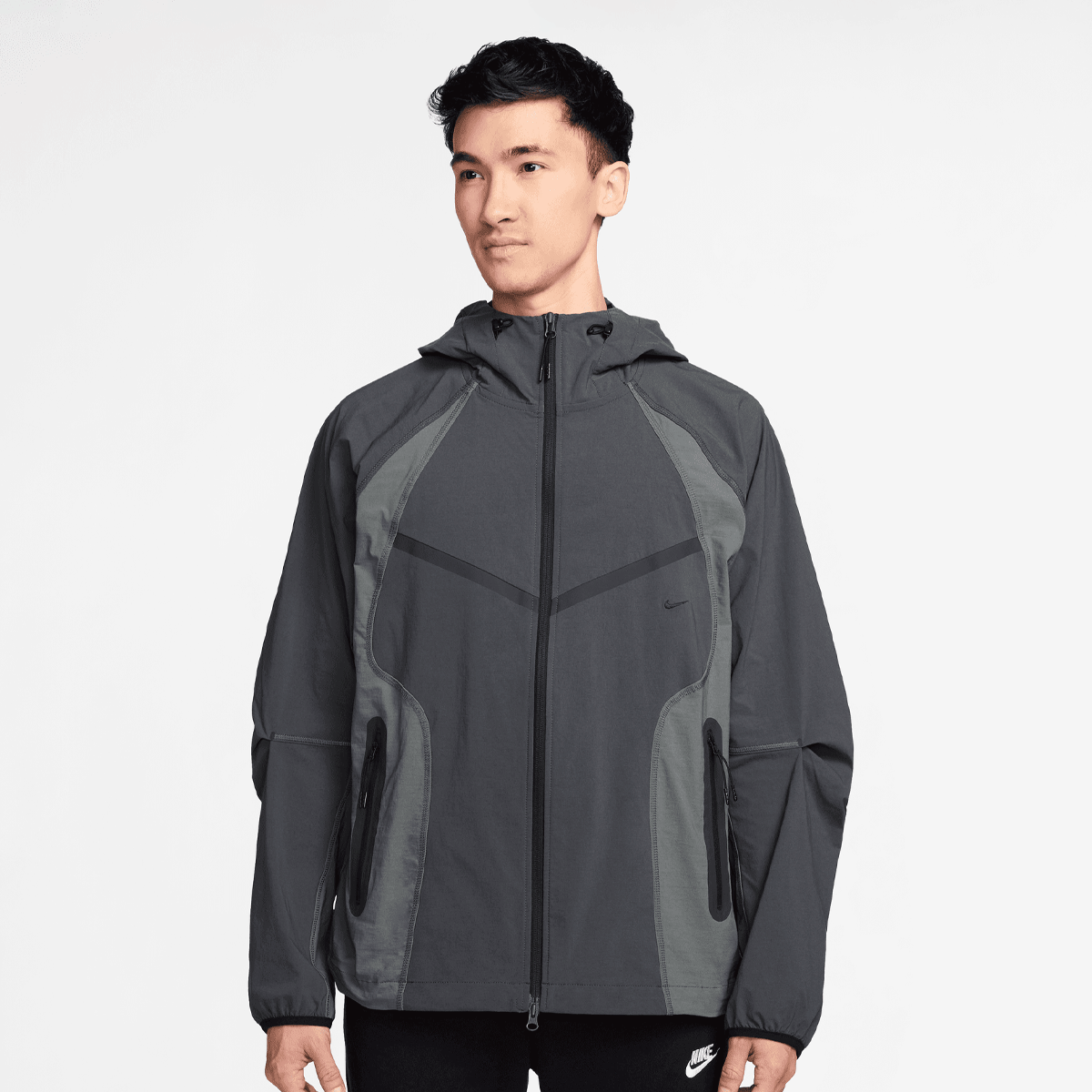 Nike Storm Fit グレー ジャケット Nike Tech Woven Pro Windrunner Full Zip Jacket gris | IH8461-061