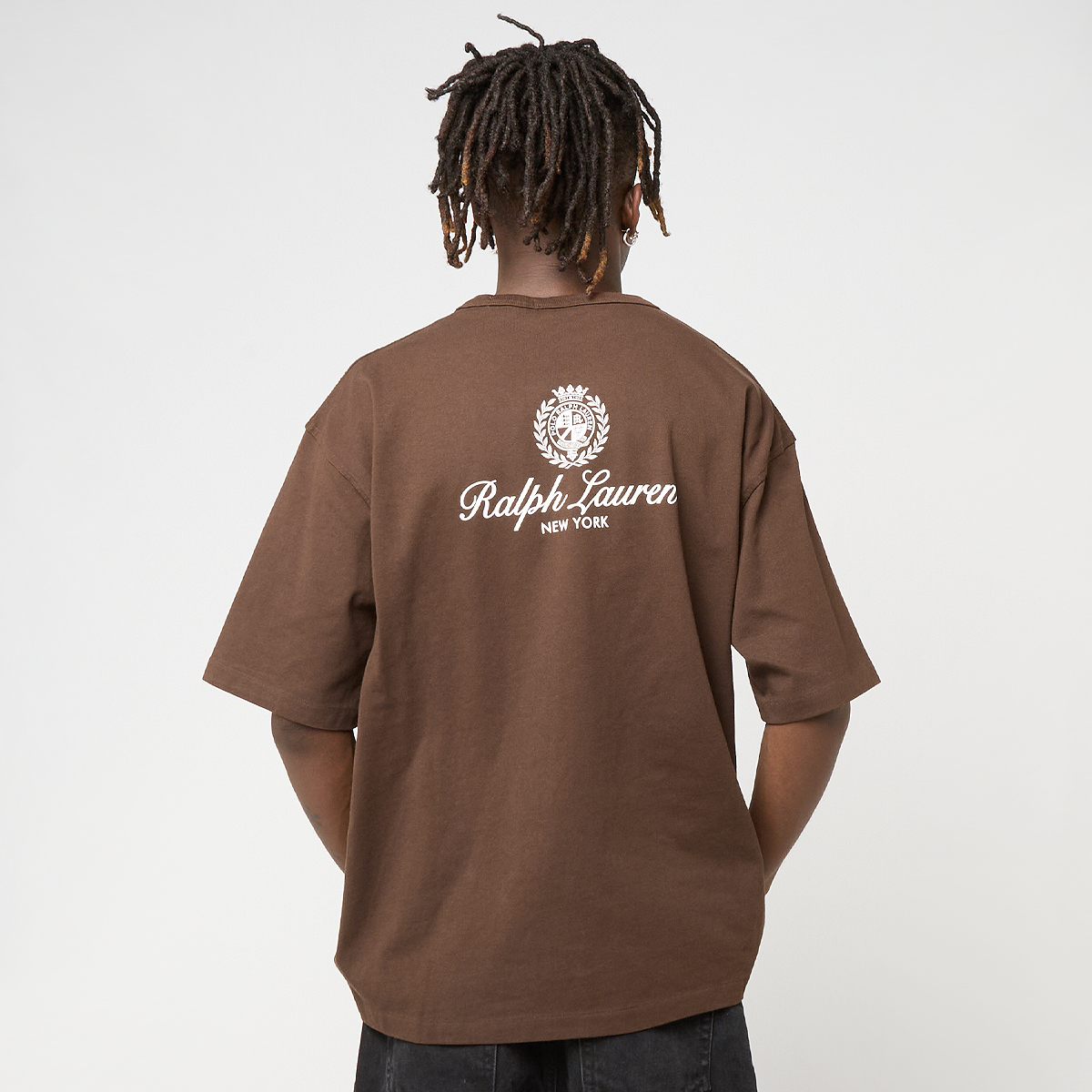 Polo Ralph Lauren Knit-T-Shirt bruin | 710A13265004 | SNIPES