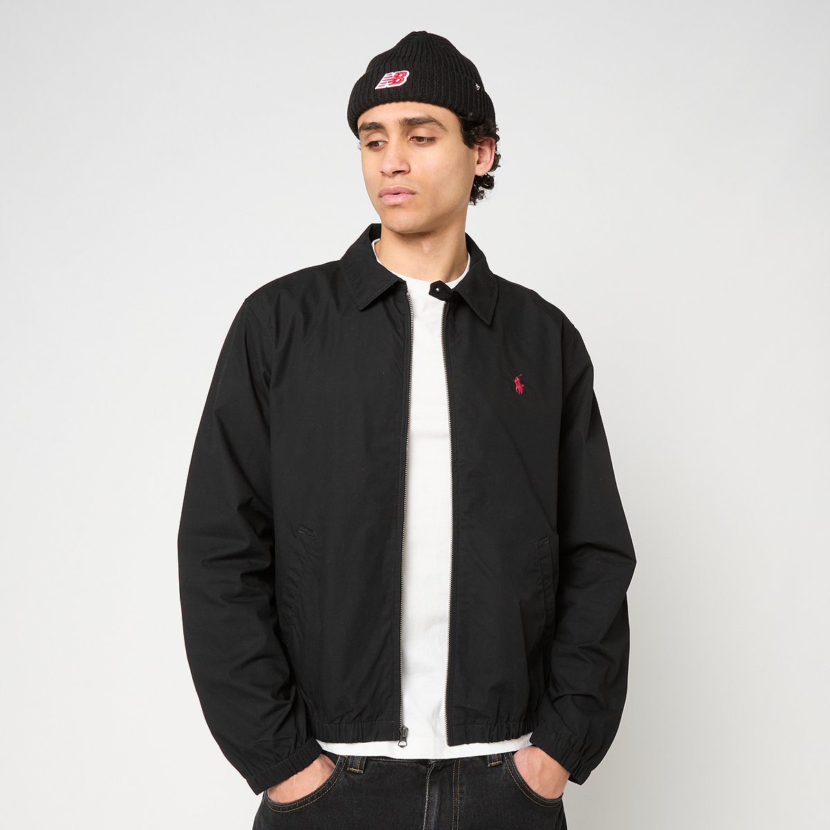 Polo Ralph Lauren Woven Windbreaker Jacket zwart | 710A12636002