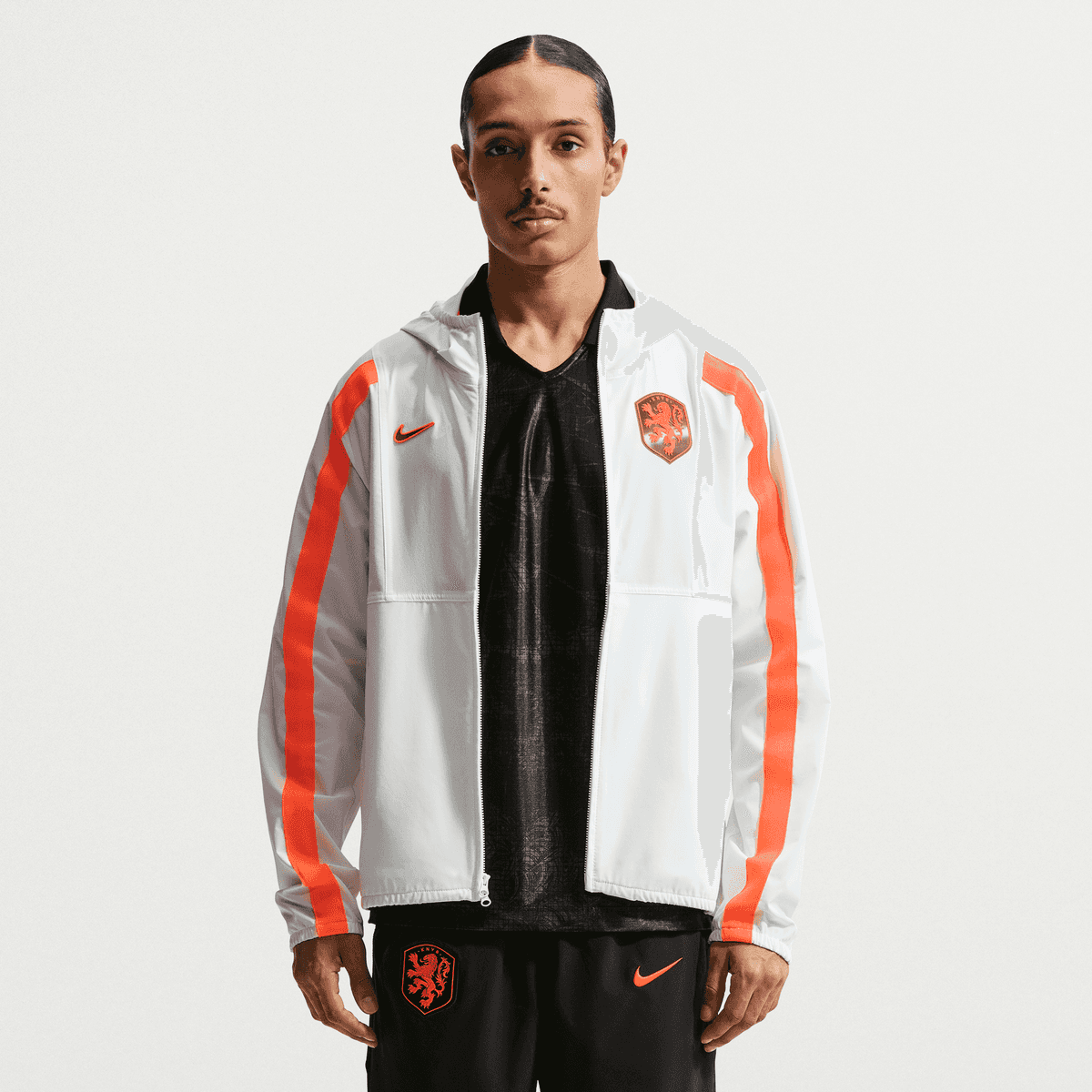 Nike Netherlands Energy Dri-FIT Soccer Woven Jacket blanco