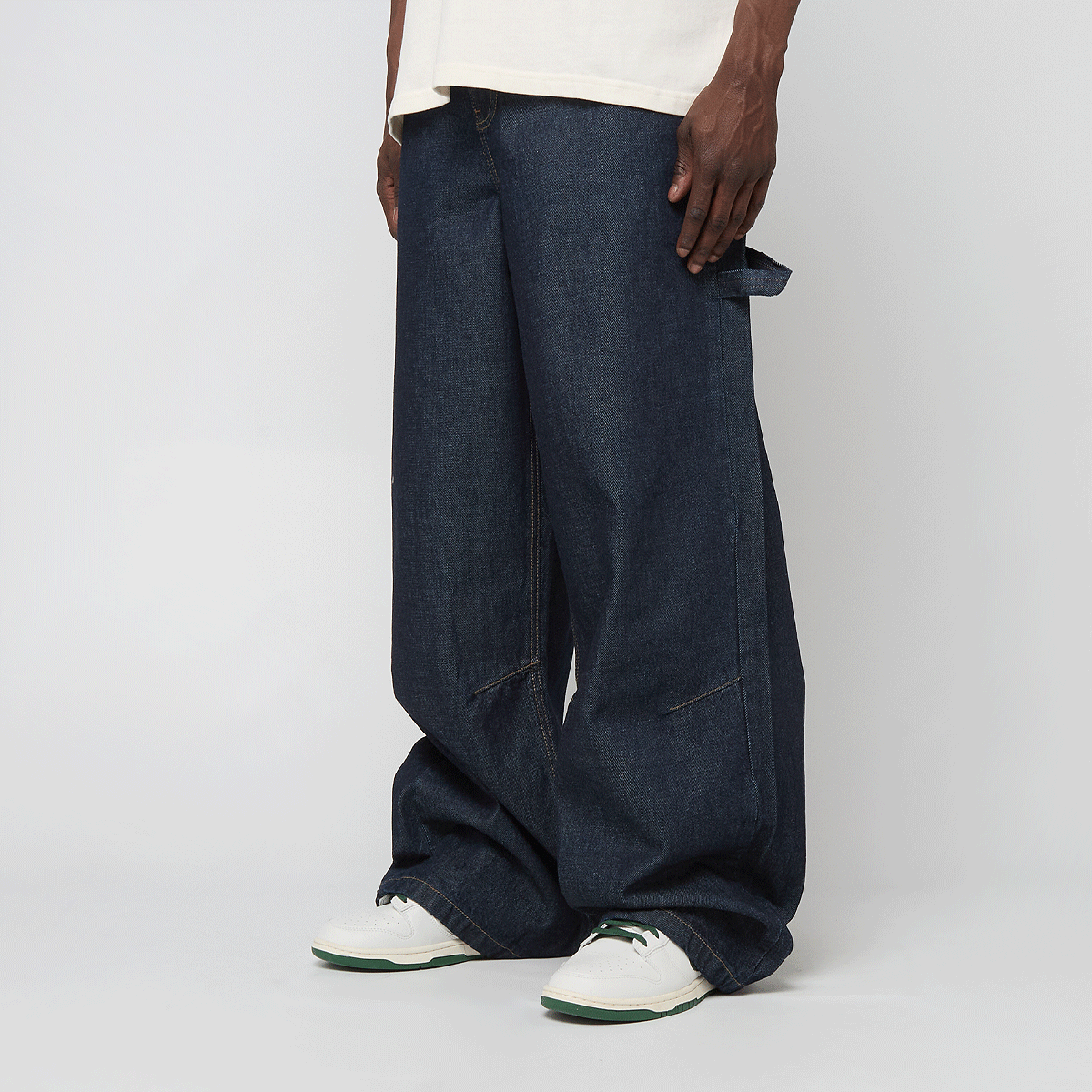 Karl Kani OG Rinsed Relaxed Baggy Workwear Jeans azul | KM262-024