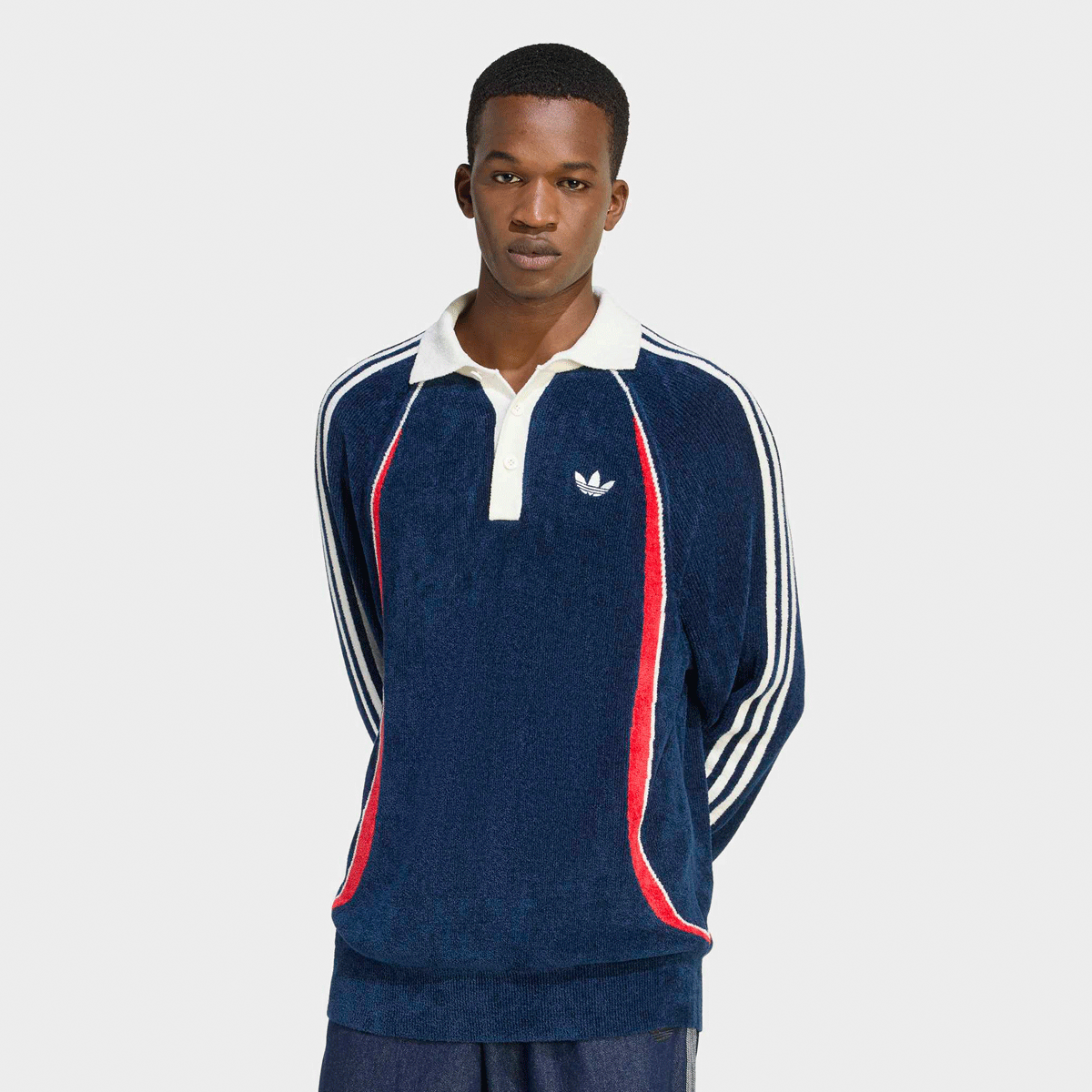 adidas Originals Retro Remix Teamgeist Polo blau | KR7657 | SNIPES