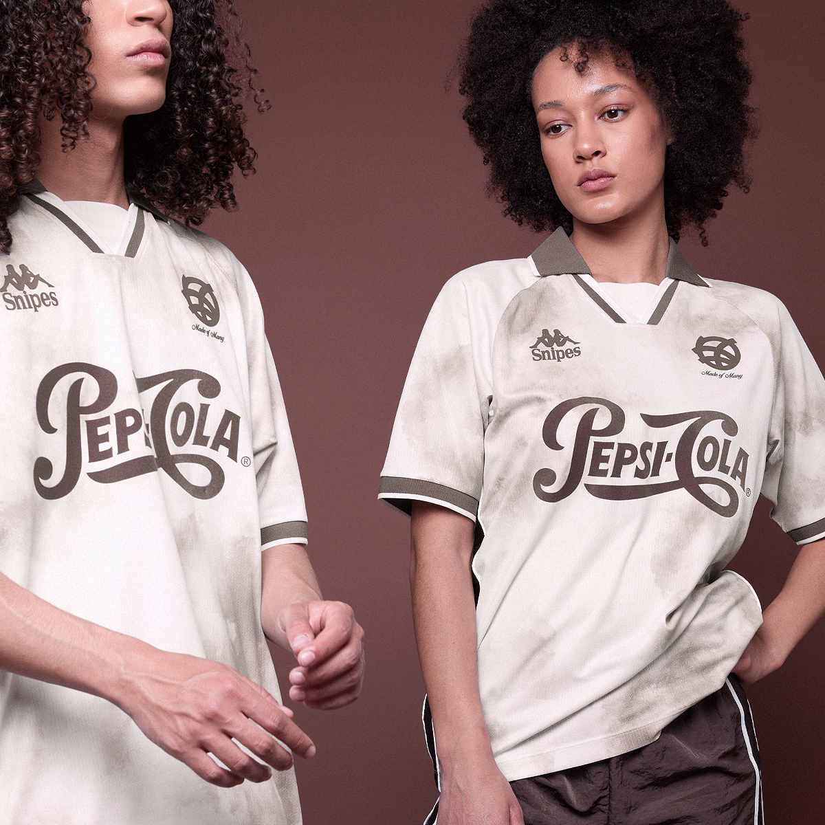 KAPPA x SNIPES KAPPA x SNIPES Jersey AOP blanc | 372C8GW | SNIPES