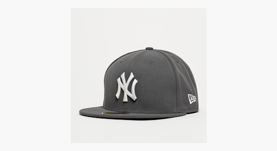 New Era Fitted-Cap 59Fifty Basic MLB New York Yankees szary