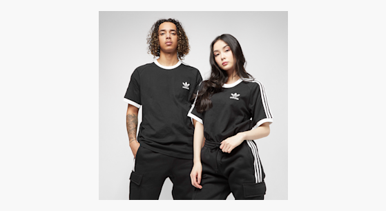 adidas Originals adicolor 3 Stripes T Shirt preto kaufen