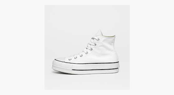 Converse Chuck Taylor All Star Lift Hi blanco kaufen SNIPES