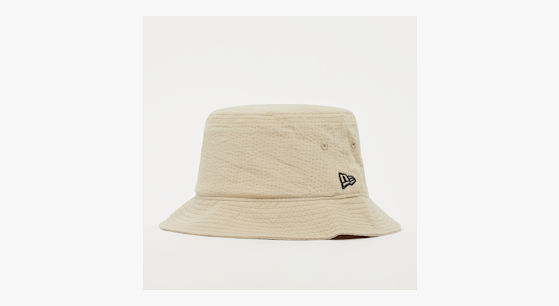 New Era Bucket Seersucker New Era beż (60240441)