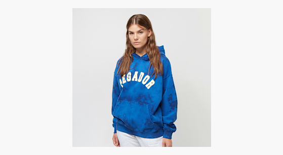 Pegador Reseda Batik Oversized Hoodie blau (PGDR-1838-269)