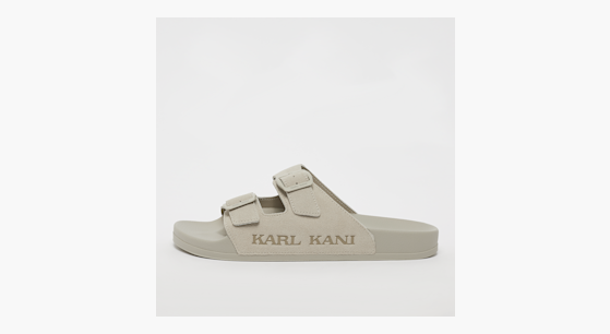 KARL KANI◆メンズ サンダル Street Slide PRM [beige/KK27] Karl Kani Street Slide PRM beige (KKSLDSM000020)