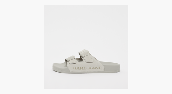 Karl Kani★ Street Slide PRM サンダル KARL KANI◇レザーサンダル Street Slide PRM [Black]