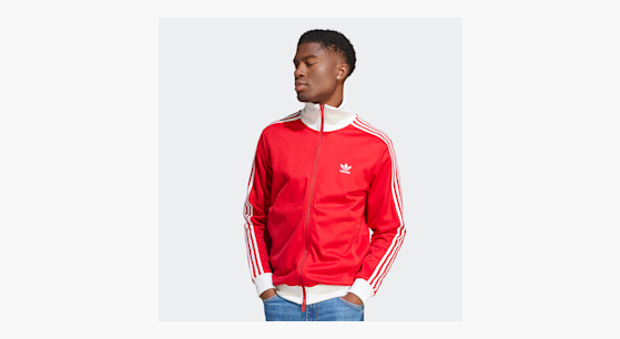 adidas Originals adicolor Beckenbauer Trainingsjacke rot kaufen