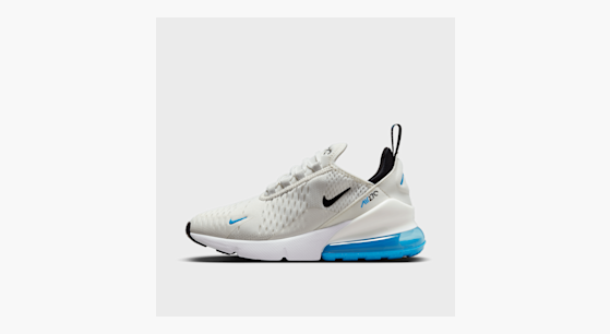 Nike 270 white white hot sale