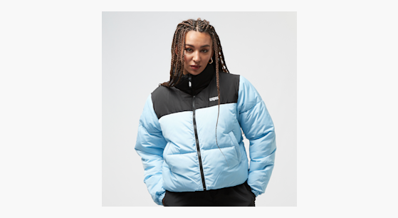 Kup SNIPES Small Logo Short Puffer Jacket blau SNIPES