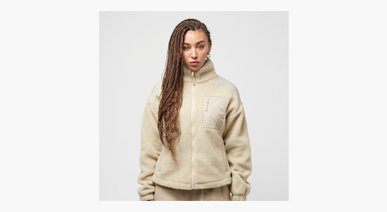 Urban Classics Ladies Sherpa Mix Jacket beige | TB6068-04732 | SNIPES