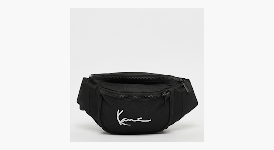 Shop Karl Kani Signature Essential Waist Bag zwart SNIPES