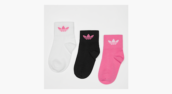 adidas Originals adicolor 3 Stripes Crew Čarape (3 Pack) višebojno ...