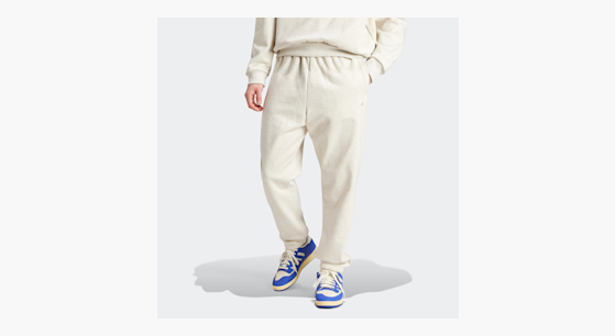 Acheter adidas Originals Basketball Fleece Trainingshose weiB SNIPES