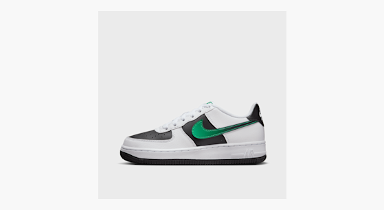 Black af1 green swoosh new arrivals