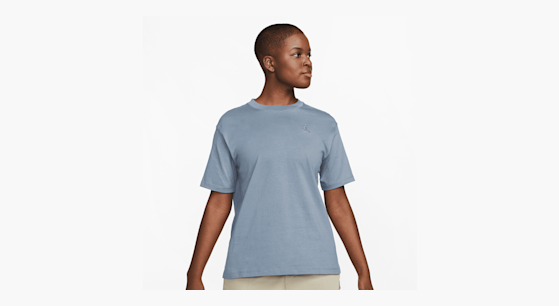 Jordan Essentials Girlfriend T Shirt bleu kaufen