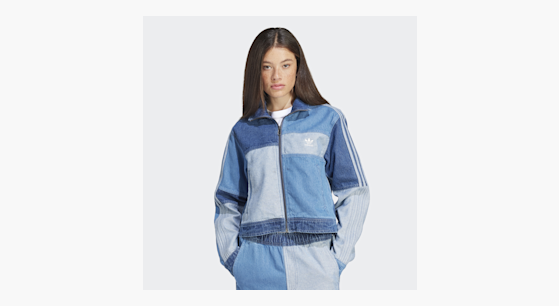 adidas Originals Jeans Jacke Ksenia Schnaider lila kaufen