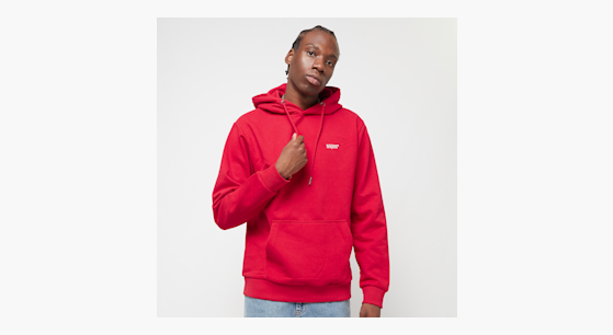 Compra SNIPES Small Logo Essential Hoodie rojo SNIPES
