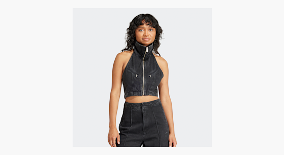 adidas Originals Montreal Jeans Vest schwarz kaufen SNIPES