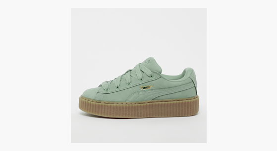 Acheter PUMA Creeper Phatty Nubuck vert SNIPES