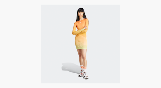 adidas Originals Vestido Cargo 3 Stripes Summer Glow naranja kaufen