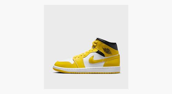 Acheter Jordan Air Jordan 1 Mid jaune SNIPES