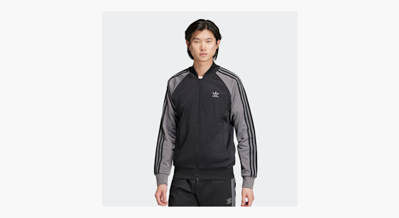 Adidas originals superstar poly track top shop