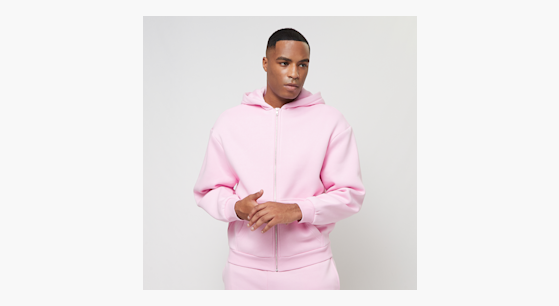 Urban Classics Fluffy Zip Hoody rose | TB7284-12155 | SNIPES