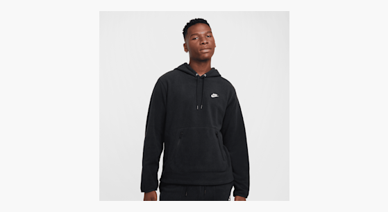 Nike Club Fleece Winterized Hoodie czarny (FZ0660-010)